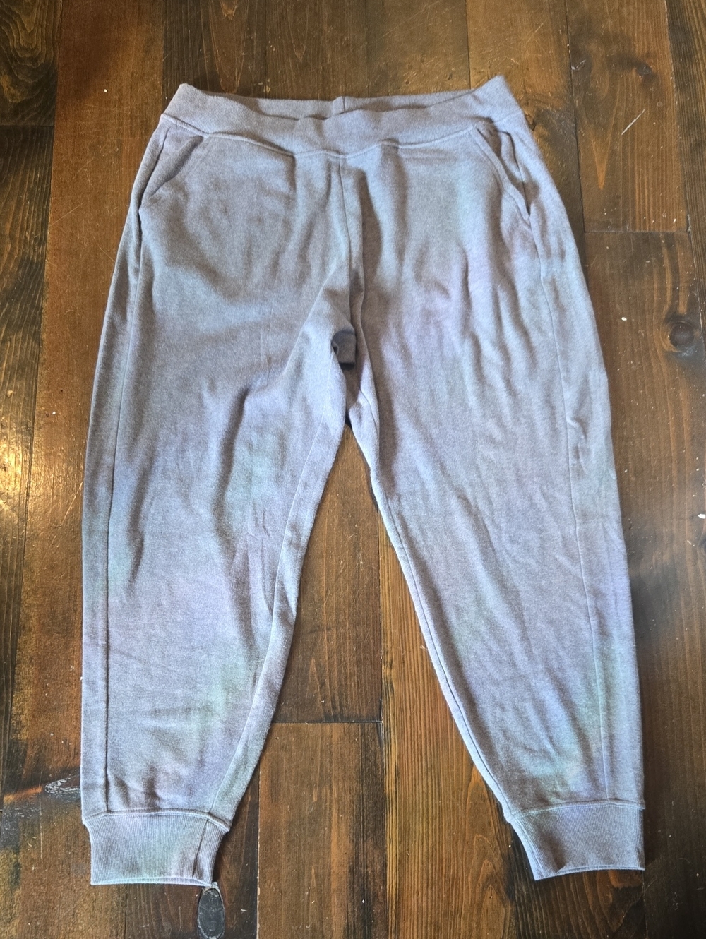 Pact Organic Cotton Joggers Heather Gray XL NWOT